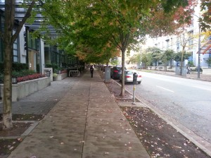 Sidewalk on Seymour